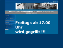 Tablet Screenshot of mohren-hdh.de